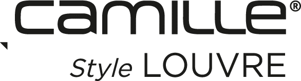 Logo gamme Camille style Louvre