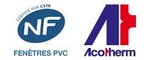 logo NF et Acotherm
