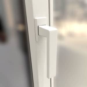 poignée laquée couleur menuiserie siMple la fenêtre