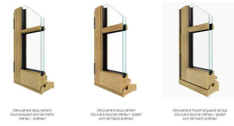 les 3 styles de fenêtres bois Millet