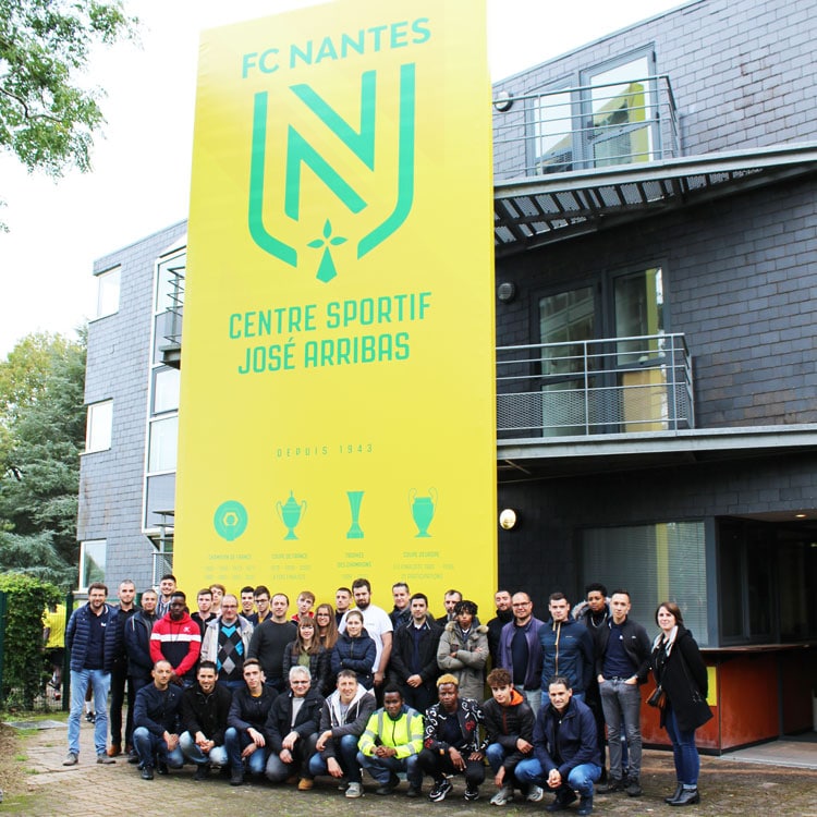 Alternants au centre de formation du FC Nantes