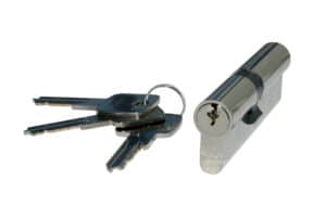 Barillet standard avec 3 clés